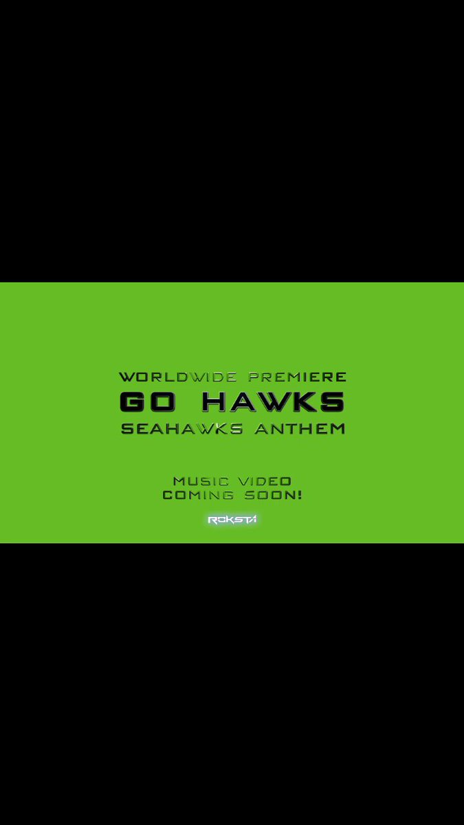 🏈 #GoHawks  👽 #Roksta •°.°•  Roksta on Spotify 🎧  Open.spotify.com/artist/5AFJgTI… °◇° Follow Roksta Instagram.com/MrRoksta Facebook.com/MrRoksta…
